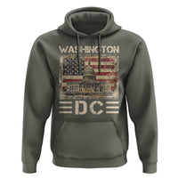 Washington DC Lover U.S. Capitol Building Hoodie - Wonder Print Shop