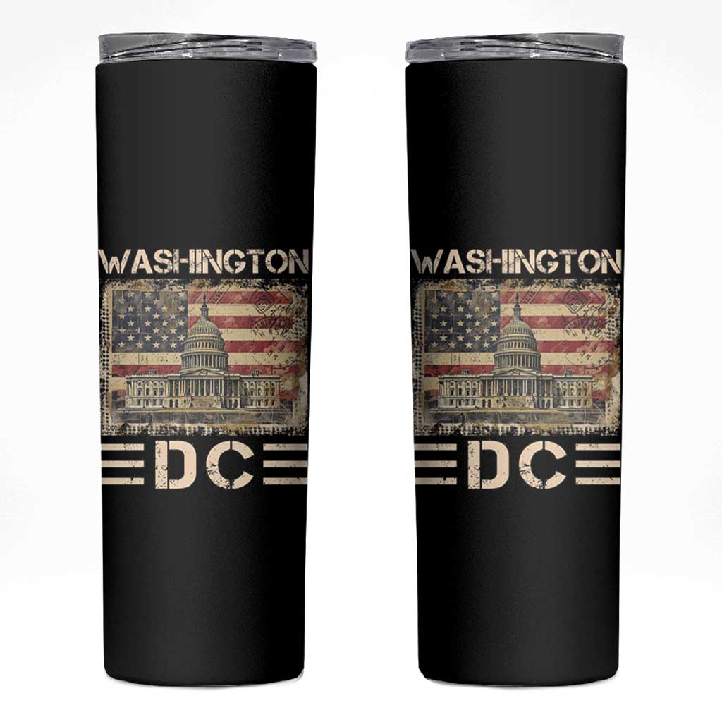 Washington DC Lover U.S. Capitol Building Skinny Tumbler