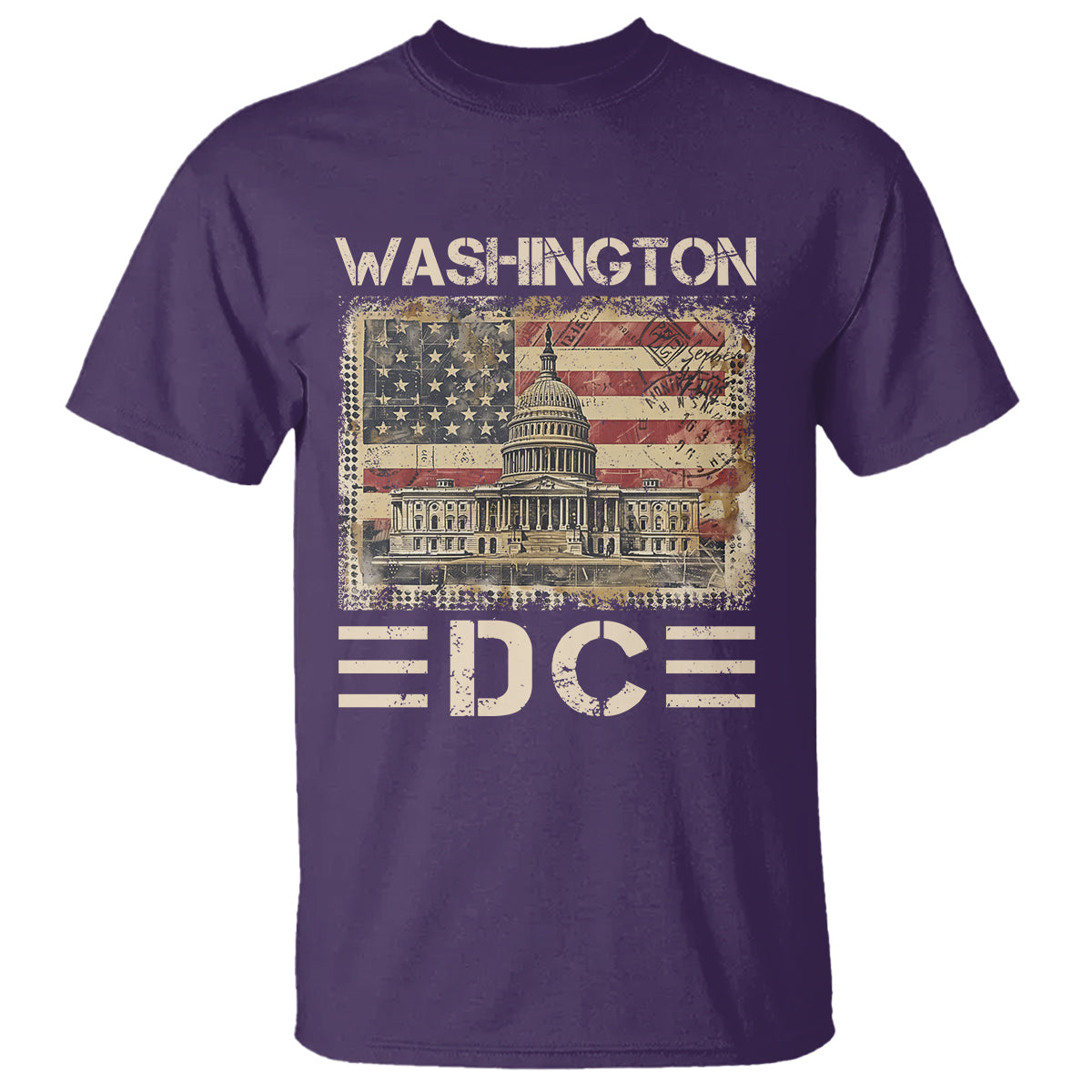 Washington DC Lover U.S. Capitol Building T Shirt - Wonder Print Shop