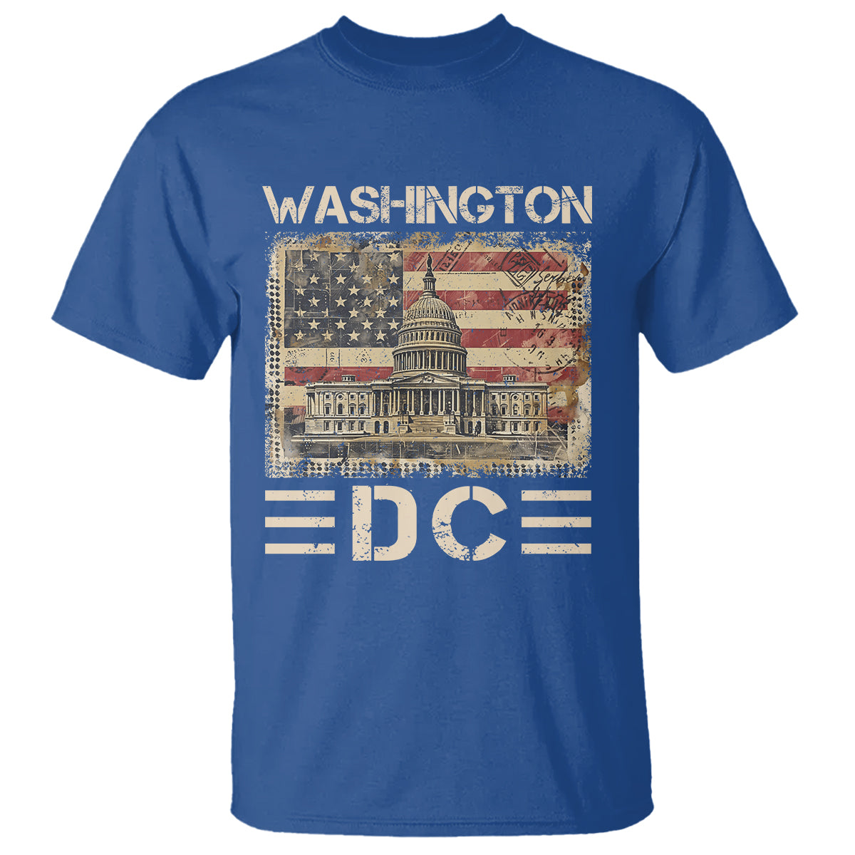 Washington DC Lover U.S. Capitol Building T Shirt - Wonder Print Shop