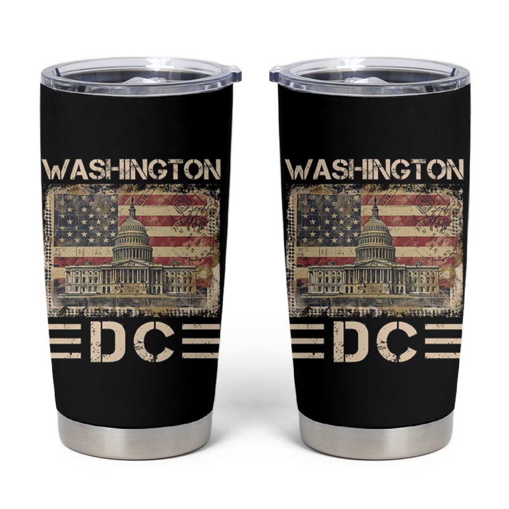 Washington DC Lover U.S. Capitol Building Tumbler Cup