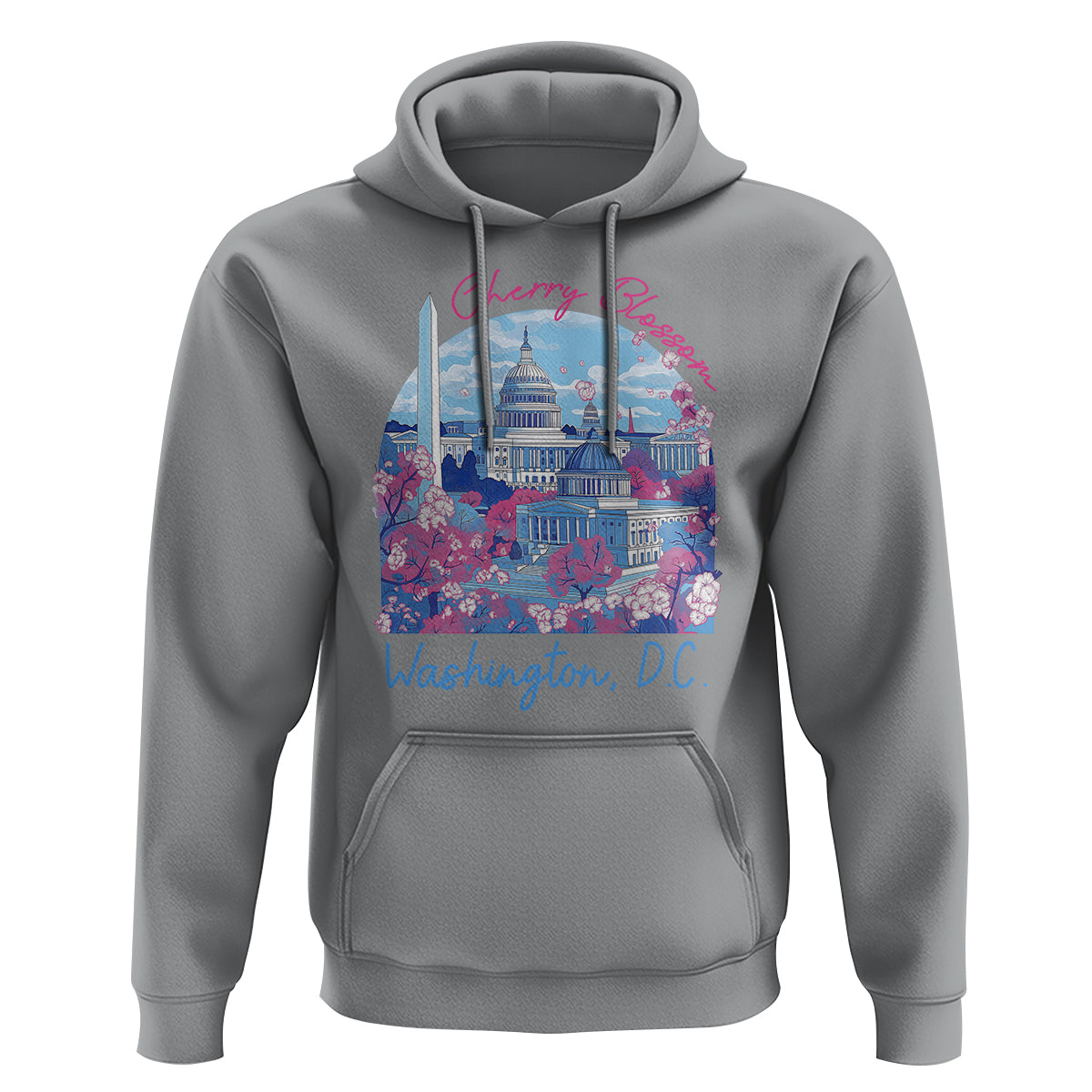 Washington DC Lover Cherry Blossom Hoodie - Wonder Print Shop