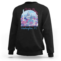 Washington DC Lover Cherry Blossom Sweatshirt - Wonder Print Shop