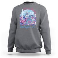 Washington DC Lover Cherry Blossom Sweatshirt - Wonder Print Shop