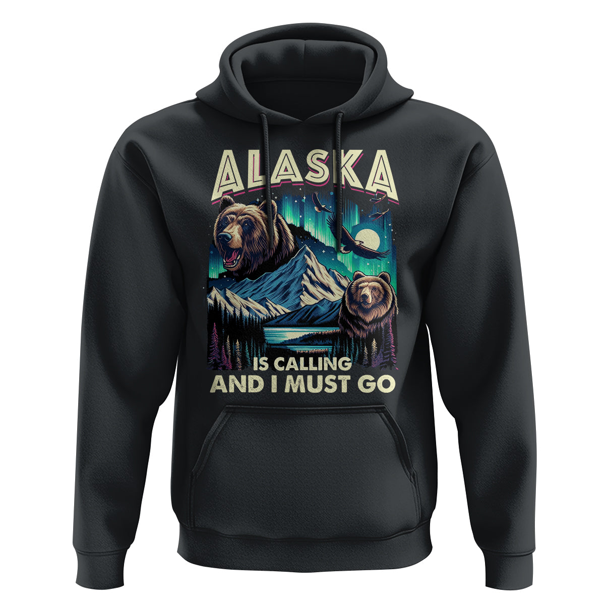 Alaska Is Calling And I Must Go Aurora Beer Home Hoodie - Wonder Print Shop