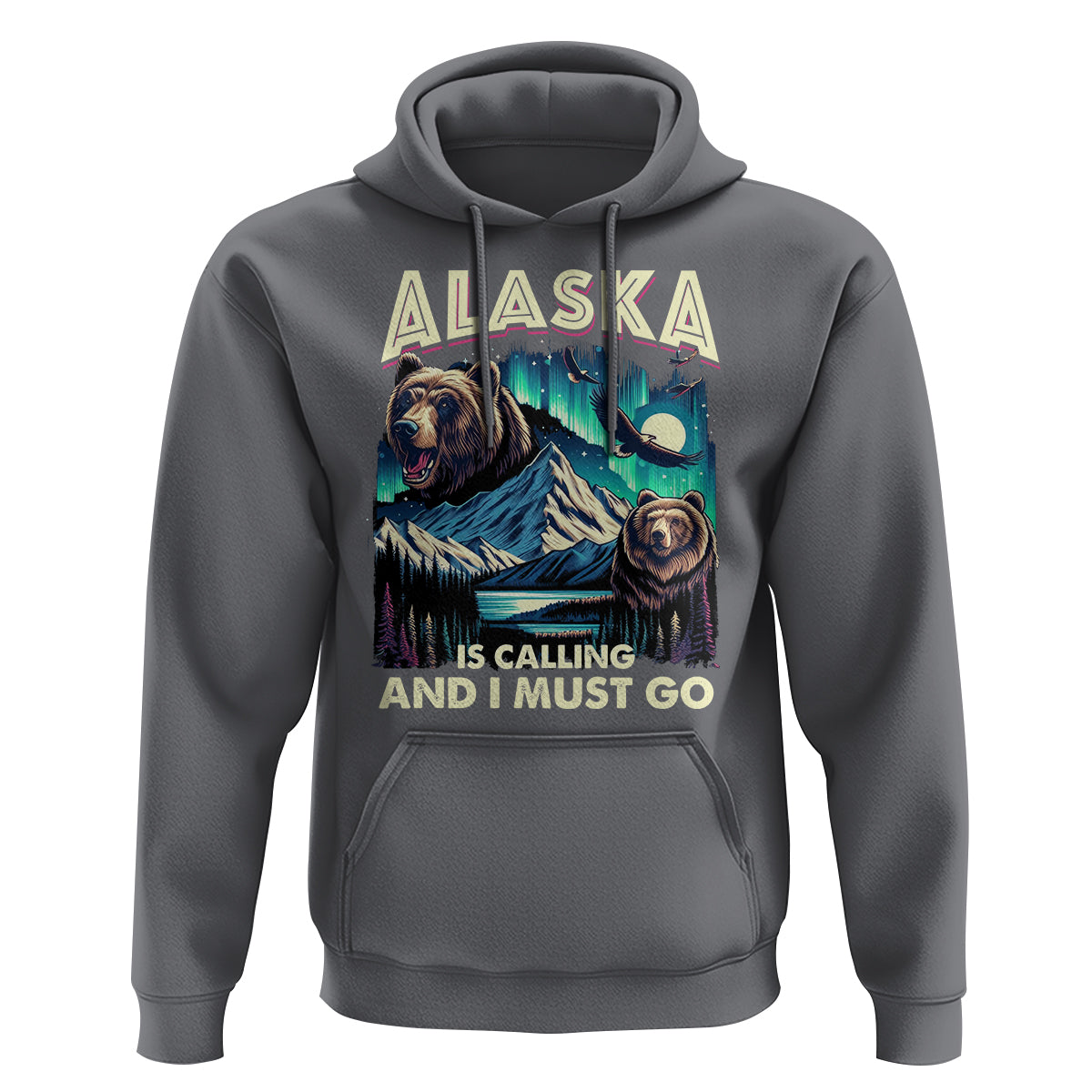Alaska Is Calling And I Must Go Aurora Beer Home Hoodie - Wonder Print Shop