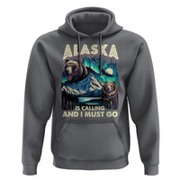 Alaska Is Calling And I Must Go Aurora Beer Home Hoodie - Wonder Print Shop
