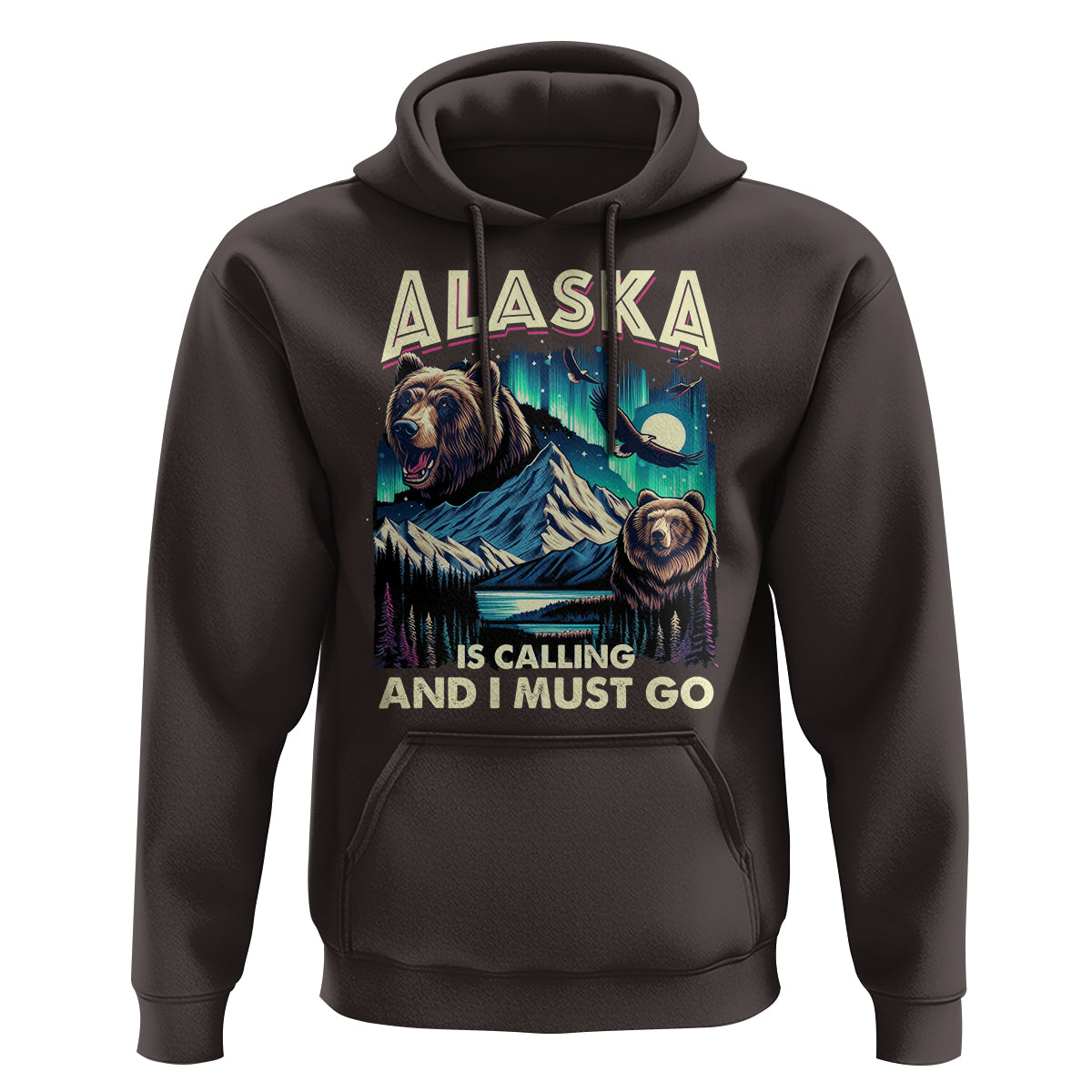 Alaska Is Calling And I Must Go Aurora Beer Home Hoodie - Wonder Print Shop