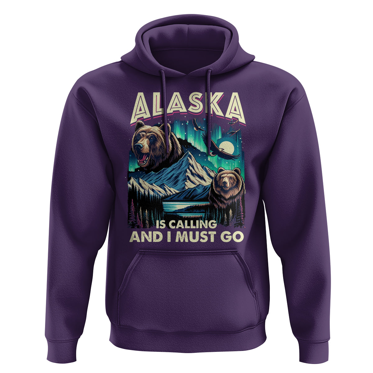Alaska Is Calling And I Must Go Aurora Beer Home Hoodie - Wonder Print Shop