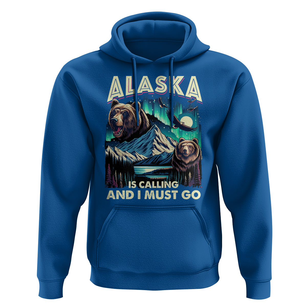 Alaska Is Calling And I Must Go Aurora Beer Home Hoodie - Wonder Print Shop