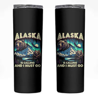 Alaska Is Calling And I Must Go Aurora Beer Home Skinny Tumbler