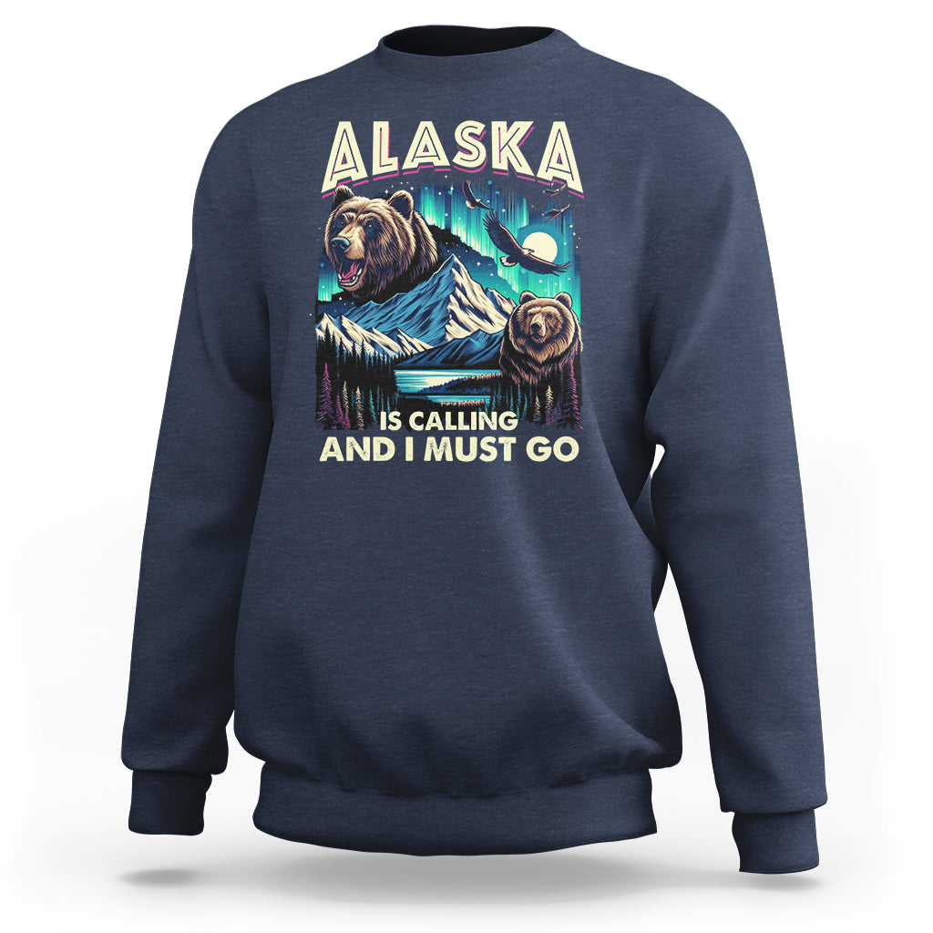 Alaska Is Calling And I Must Go Aurora Beer Home Sweatshirt - Wonder Print Shop