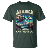 Alaska Is Calling And I Must Go Aurora Beer Home T Shirt - Wonder Print Shop