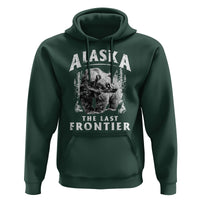 Alaska Hoodie The Last Frontier Vintage Bear Home - Wonder Print Shop