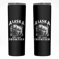 Alaska Skinny Tumbler The Last Frontier Bear Home Vintage