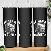 Alaska Skinny Tumbler The Last Frontier Bear Home Vintage