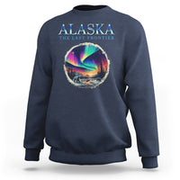 Alaska Aurora Sweatshirt The Last Frontier Polar Bear - Wonder Print Shop