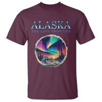 Alaska Aurora T Shirt The Last Frontier Polar Bear - Wonder Print Shop