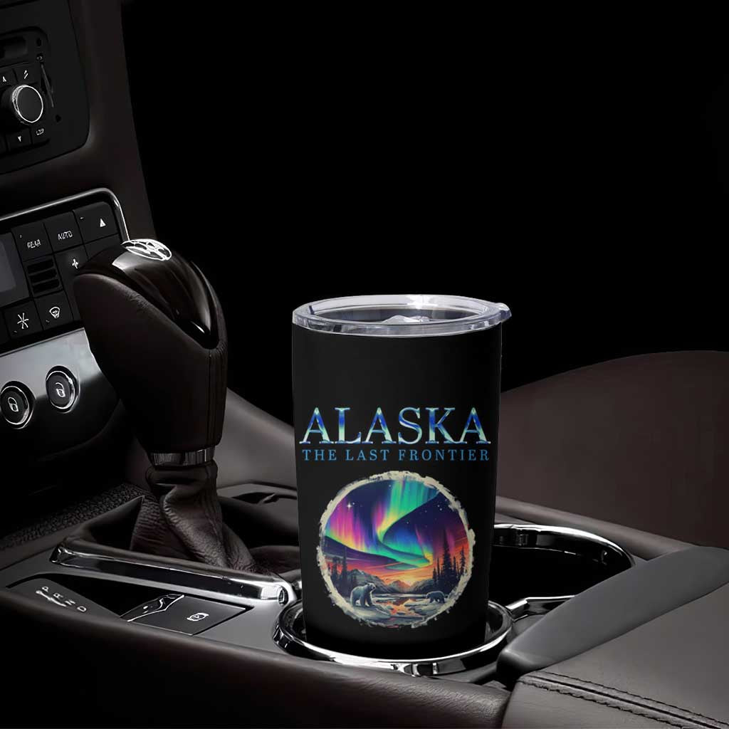 Alaska Aurora Tumbler Cup The Last Frontier Polar Bear