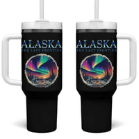 Alaska Aurora Tumbler With Handle The Last Frontier Polar Bear