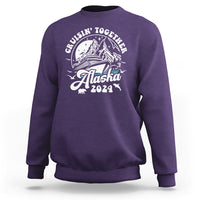 Cruisin' Together Alaska 2024 Cruise Trip Sweatshirt - Wonder Print Shop