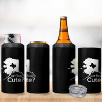 Funny Alaska 4 in 1 Can Cooler Tumbler Isn't Texas Cute