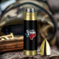 Texas Home State Map Distressed Flag Bullet Tumbler
