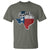 Texas Home State Map Distressed Flag T Shirt - Wonder Print Shop