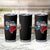 Texas Home State Map Distressed Flag Tumbler Cup