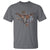 Texas Home T Shirt Vintage State Map TX Longhorn - Wonder Print Shop