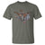 Texas Home T Shirt Vintage State Map TX Longhorn - Wonder Print Shop