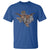 Texas Home T Shirt Vintage State Map TX Longhorn - Wonder Print Shop