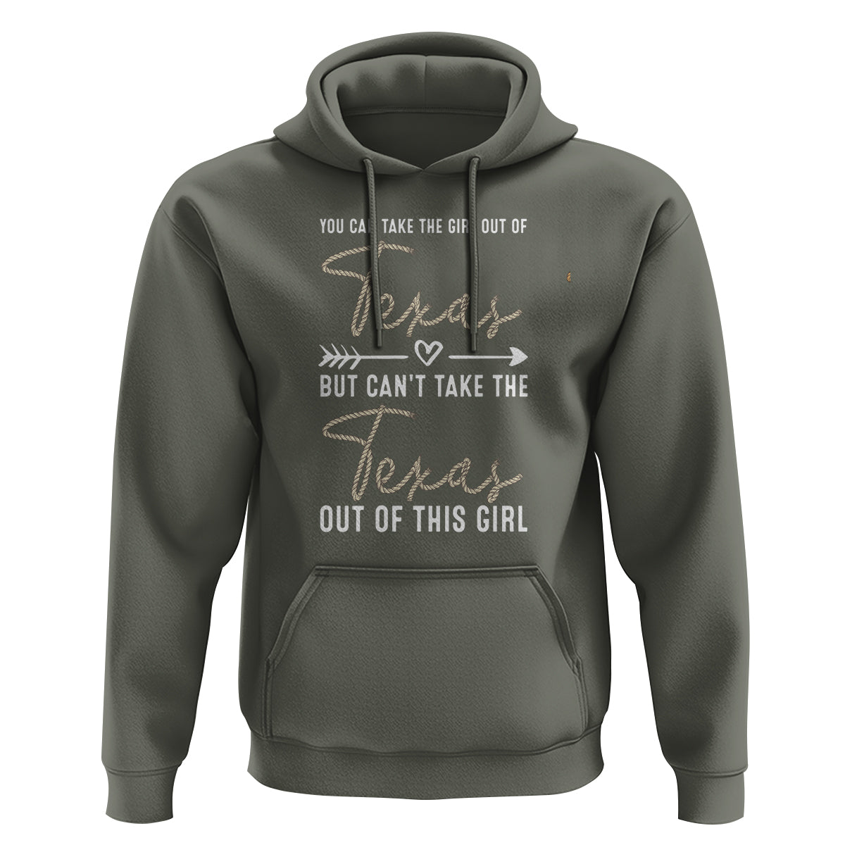 Can't Take The Texas Out Of This Girl Hoodie - Wonder Print Shop
