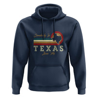 Retro Somebody In Texas Loves Me Hoodie - Wonder Print Shop
