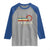 Retro Somebody In Texas Loves Me Raglan Shirt