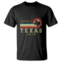 Retro Somebody In Texas Loves Me T Shirt - Wonder Print Shop