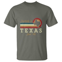 Retro Somebody In Texas Loves Me T Shirt - Wonder Print Shop