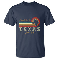 Retro Somebody In Texas Loves Me T Shirt - Wonder Print Shop