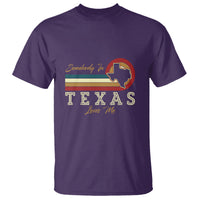 Retro Somebody In Texas Loves Me T Shirt - Wonder Print Shop