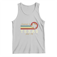 Retro Somebody In Texas Loves Me Tank Top