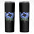 God Bless Texas Bluebonnet Skinny Tumbler