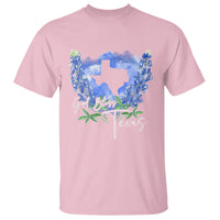 God Bless Texas Bluebonnet T Shirt - Wonder Print Shop