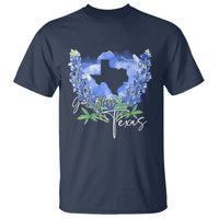 God Bless Texas Bluebonnet T Shirt - Wonder Print Shop
