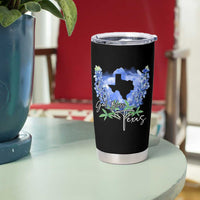 God Bless Texas Bluebonnet Tumbler Cup