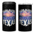 Bluebonnet Field God Bless Texas 4 in 1 Can Cooler Tumbler
