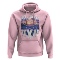 Bluebonnet Field God Bless Texas Hoodie - Wonder Print Shop
