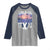 Bluebonnet Field God Bless Texas Raglan Shirt