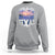 Bluebonnet Field God Bless Texas Sweatshirt - Wonder Print Shop