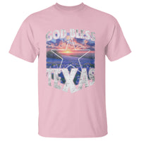 Bluebonnet Field God Bless Texas T Shirt - Wonder Print Shop