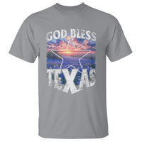 Bluebonnet Field God Bless Texas T Shirt - Wonder Print Shop